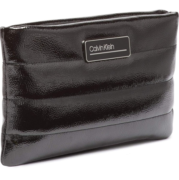 Calvin Klein Quilted Patent Crossbody - Picture 9 of 9